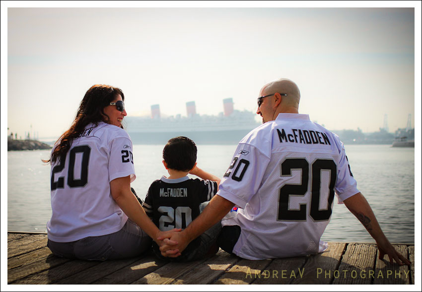 When Sports Enthusiasts & Family Portraits Collide - Andrea